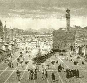Martirio de Savonarola de English School