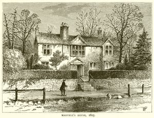 Casa de Marvell, 1825 de English School