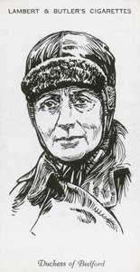 Mary Russell, duquesa de Bedford, aviadora inglesa de English School