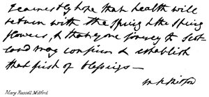 Mary Russell Mitford de English School