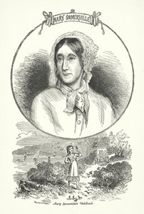 Mary Somerville, científica y escritora escocesa (grabado) de English School