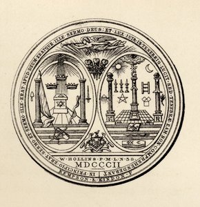 Sello Masónico, 1802, de 