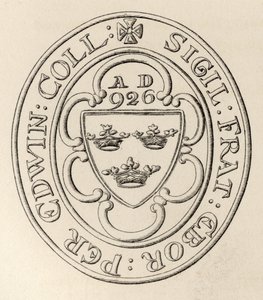 Sello masónico de la Gran Logia de Toda Inglaterra, York, c.1766, de La Historia de la Masonería, volumen II, publicado por Thomas C. Jack, Londres, 1883