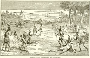 Masacre de Colonos en Roanoke de English School