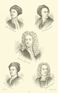Matthew Prior, Alexander Pope, Joseph Addison, Allan Ramsay, Jonathan Swift de English School