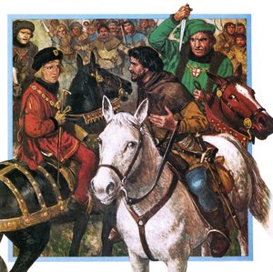 El alcalde de Londres a punto de matar a Wat Tyler de English School