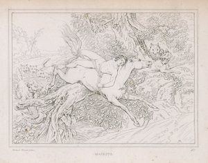 Mazeppa, basado en el poema de Lord Byron de English School