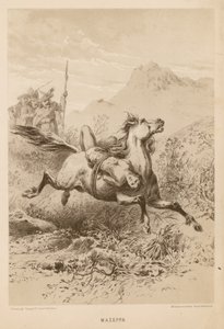 Mazeppa, basado en el poema de Lord Byron de English School
