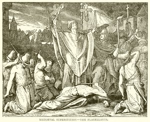 Superstición medieval: Los flagelantes de English School