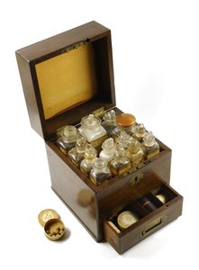 Botiquín utilizado por Florence Nightingale durante la Guerra de Crimea, 1854-56