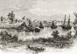 Melbourne, 1840, de 