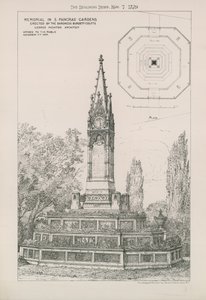 Memorial en los Jardines de San Pancracio