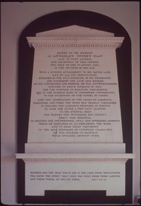 Memorial a Annesley Voysey de English School