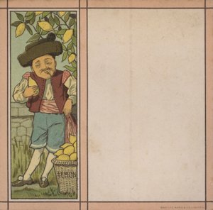 Ilustración de menú: Limón