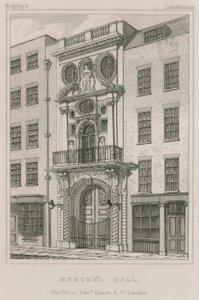 Mercers Hall, Cheapside, Londres de English School