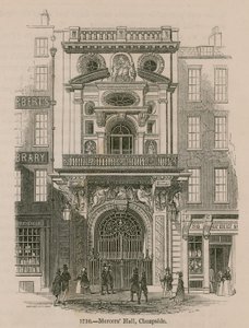 Mercers Hall, Cheapside, Londres de English School