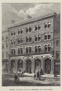 Locales de Messers Chappell and Company, New Bond-Street de English School
