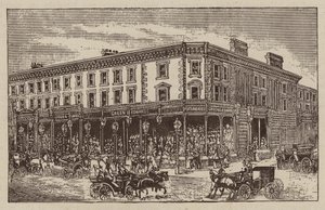 Messrs Green and Edwards, Drapers, Outfitters, etc, 2, 4, 6, 8 y 14, Circus Road, St John