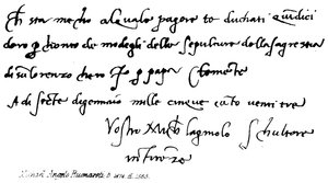 Miguel Ángel Buonarroti, n. 1474, m. 1563 de English School