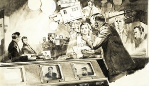 Mick Johnson, reportero de televisión