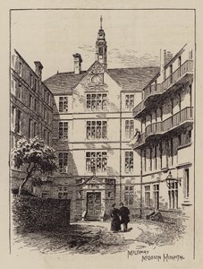 Mildmay Mission Hospital (grabado) de English School