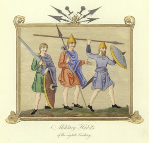 Trajes militares del siglo VIII