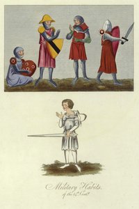 Hábitos militares del siglo XIV de English School