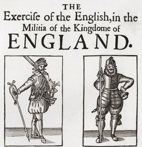 Milicianos durante el reinado de Carlos I, de 