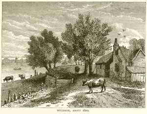 Millbank, alrededor de 1800