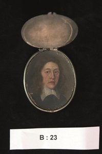 Miniatura de Henry Cromwell, Lord Teniente de Irlanda, c.1655-59