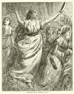 La Canción de Miriam, Éxodo, xv, 20
