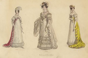 Moda del Miroir de la Mode de English School
