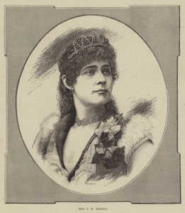 Señorita C E Daniels de English School
