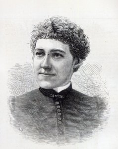 Miss Charlotte Robinson, Decoradora de Arte Hogareño de Su Majestad, 1887 de English School