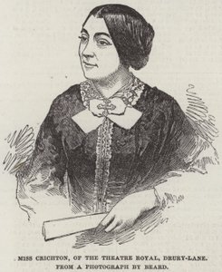 Miss Crichton del Teatro Real, Drury-Lane de English School