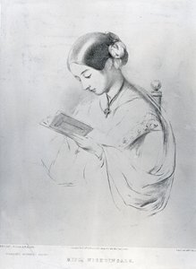 Señorita Florence Nightingale (1820-1910) 1854