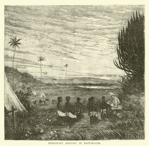 Reunión misionera en Kaffirland