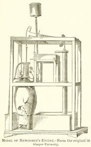 Modelo del motor de Newcomen de English School