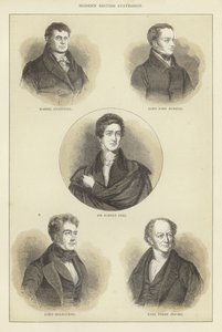 Estadistas británicos modernos de English School
