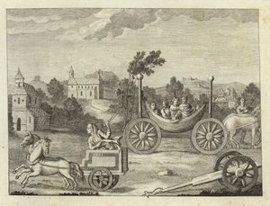 Modos de viaje de los anglosajones y daneses de English School