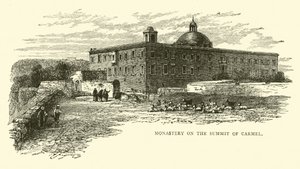 Monasterio en la cima del Carmelo