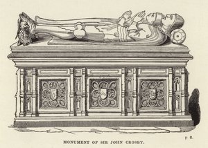 Monumento de Sir John Crosby de English School
