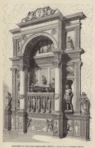 Monumento del Dogo Vendramini, Venecia, última parte del siglo XV de English School