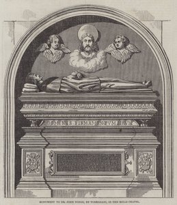 Monumento al Dr. John Yonge, por Torrigiani, en la Capilla de los Rolls de English School