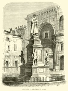 Monumento a Leonardo da Vinci de English School