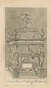 Monumento a Lewis Stuart, Duque de Richmond de English School