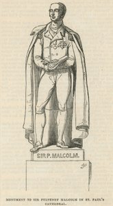 Monumento a Sir Pulteney Malcolm de English School