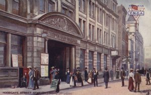Estación de Moorgate Street, Londres de English School