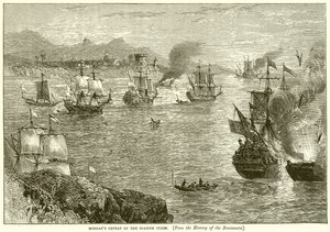 Derrota de Morgan de la flota española de English School