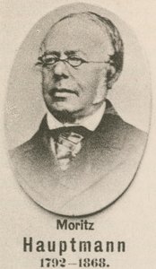 Moritz Hauptmann de English School